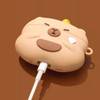 Novelty Silicone Protective Case for Apple AirPods (4th Generation) - Capybara