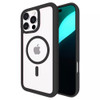 Acrylic Transparent Case with MagSafe for iPhone 16 Pro Max - Black