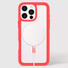 Acrylic Transparent Case with MagSafe for iPhone 16 Pro - Red