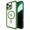 Acrylic Transparent Case with MagSafe for iPhone 16 Pro - Green