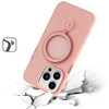 Candy Series MagSafe Hybrid Case with Kickstand Ring Holder for iPhone 16 Pro - Pink