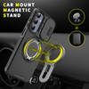 Dual Layer Magnetic Ring Case with Rotating Stand and Privacy Camera Cover for Samsung Galaxy A16 5G