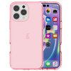 Ultra Slim Hybrid Transparent Case for iPhone 16 Pro Max - Pink