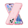 Ultra Slim Hybrid Transparent Case for iPhone 16 Pro Max - Pink