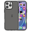 Ultra Slim Hybrid Transparent Case for iPhone 16 Pro Max - Smoke
