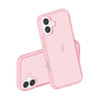Ultra Slim Hybrid Transparent Case for iPhone 16 - Pink