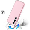 Ultra Slim Hybrid Transparent Case for Samsung Galaxy S25 Plus - Pink