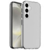 Ultra Slim Hybrid Transparent Case for Samsung Galaxy S25 - Smoke