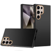 Soft Touch Dual-Layer Hybrid Case for Samsung Galaxy S25 Ultra - Black