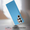 Soft Touch Dual-Layer Hybrid Case for Samsung Galaxy S25 Ultra - Blue