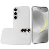 Soft Touch Dual-Layer Hybrid Case for Samsung Galaxy S25 Plus - White