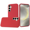 Soft Touch Dual-Layer Hybrid Case for Samsung Galaxy S25 - Red