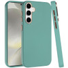 Soft Touch Dual-Layer Hybrid Case for Samsung Galaxy S25 - Teal