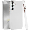 Soft Touch Dual-Layer Hybrid Case for Samsung Galaxy S25 - White