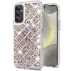 Diamond Encrusted Hybrid Case for Samsung Galaxy S25 - Woven Rose Gold