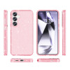 Crystal Glitter Fusion Case for Samsung Galaxy S25 Plus - Pink