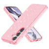 Crystal Glitter Fusion Case for Samsung Galaxy S25 - Pink