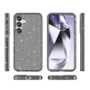 Crystal Glitter Fusion Case for Samsung Galaxy S25 - Smoke