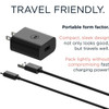 Motorola TurboPower 20W Quick Charge 3.0 Wall Charger with USB-C Cable - Black