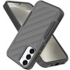 Military Grade Noble Hybrid Armor Case for Samsung Galaxy S25 - Grey