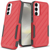 Military Grade Noble Hybrid Armor Case for Samsung Galaxy S25 - Red