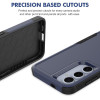 Military Grade TUFF Hybrid Armor Case for Samsung Galaxy S25 Plus - Blue