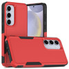 Military Grade TUFF Hybrid Armor Case for Samsung Galaxy S25 Plus - Red