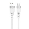 5 ft. Premium Nylon Braided USB-C to USB-A High-Speed Charge & Sync Cable - White