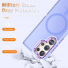 Shade Series Hybrid Case with MagSafe Magnetic Ring for Samsung Galaxy S25 Ultra - Purple