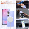 Shade Series Hybrid Case with MagSafe Magnetic Ring for Samsung Galaxy S25 Plus - Purple