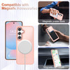 Shade Series Hybrid Case with MagSafe Magnetic Ring for Samsung Galaxy S25 Plus - Pink