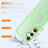 Shade Series Hybrid Case with MagSafe Magnetic Ring for Samsung Galaxy S25 Plus - Green