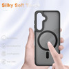 Shade Series Hybrid Case with MagSafe Magnetic Ring for Samsung Galaxy S25 - Black