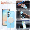 Shade Series Hybrid Case with MagSafe Magnetic Ring for Samsung Galaxy S25 - Blue