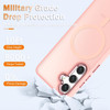 Shade Series Hybrid Case with MagSafe Magnetic Ring for Samsung Galaxy S25 - Pink