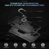 Military Grade Hybrid Case with Ring Grip for Samsung Galaxy S25 - Black