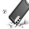 Military Grade TUFF Rank Hybrid Armor Case for Samsung Galaxy S25 - Black
