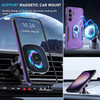 Military Grade TUFF Shockproof Hybrid Armor Case with Ring Grip for Samsung Galaxy S25 - Purple