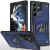 Military Grade Robust Series Dual Layer Hybrid Case with Ring Grip for Samsung Galaxy S25 Ultra - Blue