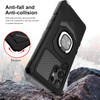 Military Grade Robotic Series Hybrid Case with Ring Grip for Samsung Galaxy S25 Ultra - Black