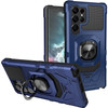 Military Grade Robotic Series Hybrid Case with Ring Grip for Samsung Galaxy S25 Ultra - Blue