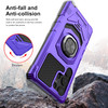 Military Grade Robotic Series Hybrid Case with Ring Grip for Samsung Galaxy S25 Ultra - Purple