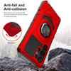 Military Grade Robotic Series Hybrid Case with Ring Grip for Samsung Galaxy S25 Ultra - Red