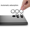HD Tempered Glass Camera Lens Protector with Anti-Reflective Ring for Samsung Galaxy S25 Ultra