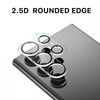 HD Tempered Glass Camera Lens Protector with Anti-Reflective Ring for Samsung Galaxy S25 Ultra