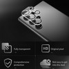 HD Tempered Glass Camera Lens Protector with Anti-Reflective Ring for Samsung Galaxy S25 Ultra