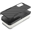 Military Grade Noble Hybrid Armor Case with Belt Clip Holster for Samsung Galaxy S25 - Black