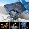 Military Grade TUFF Case with MagSafe Magnetic Rotating Ring Stand for Samsung Galaxy S25 Ultra - Blue