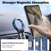 Military Grade TUFF Case with MagSafe Magnetic Rotating Ring Stand for Samsung Galaxy S25 Ultra - Blue