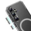 Slim Transparent Case with MagSafe Magnetic Ring for Samsung Galaxy S25 - Clear